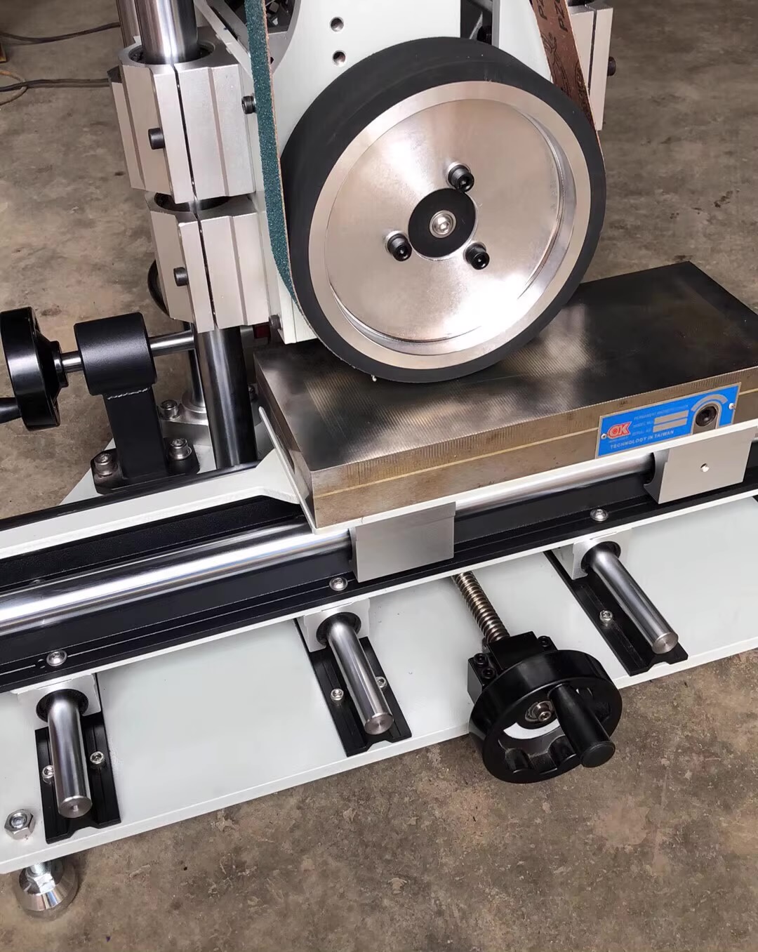 Rettifica a Nastro Manuale Heavy Duty (2" x 48" / 1200x50 mm) - immagine 4